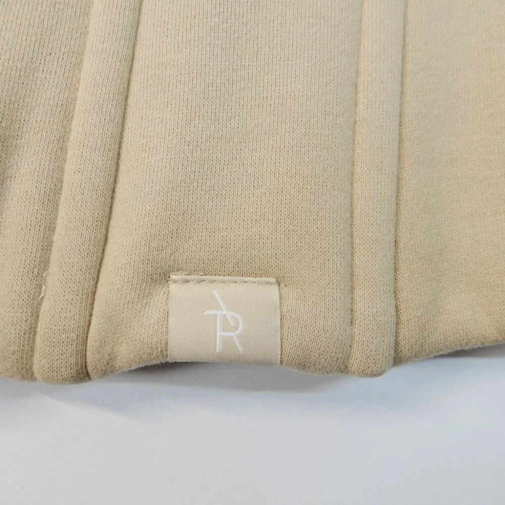 ATOIR x ROZALIA The Corset Top Size 12 L Sand Beige Boned Back Zip Stretch NEW - Picture 14 of 14